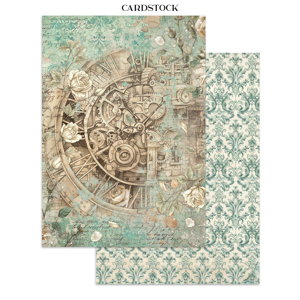 Junk Journal Gardens of time