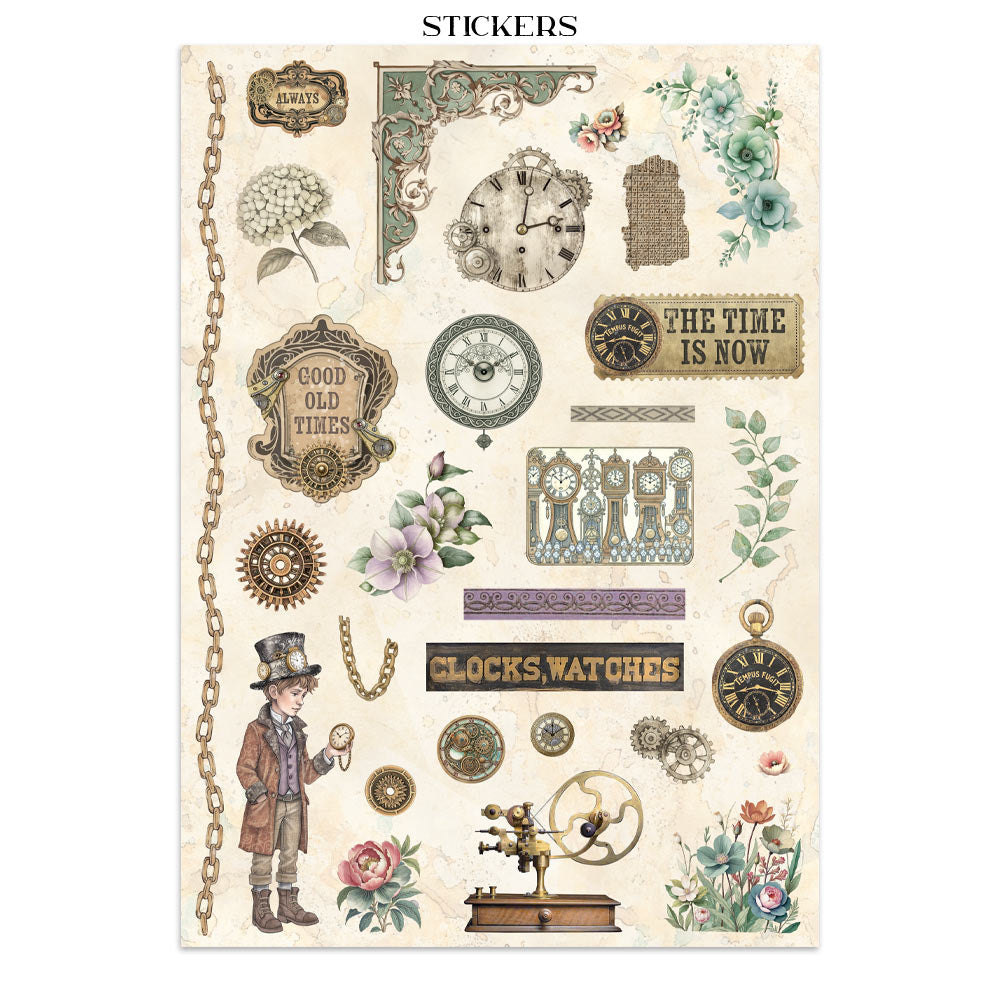 Junk Journal Gardens of time