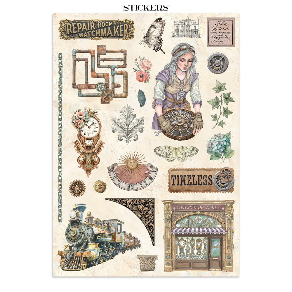 Junk Journal Gardens of time