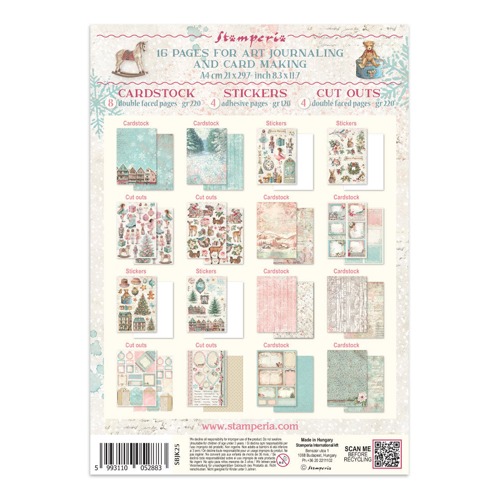 Junk journal Winter Magic