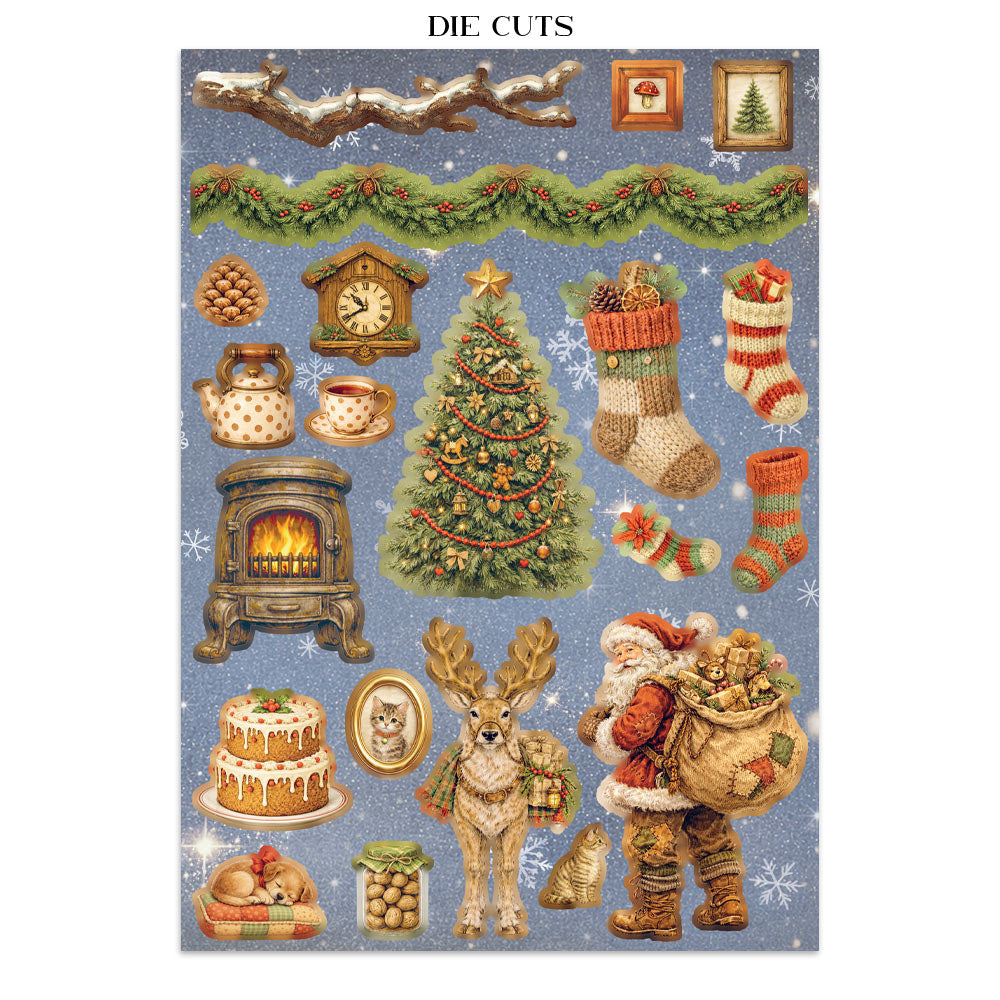 Junk journal Silent night