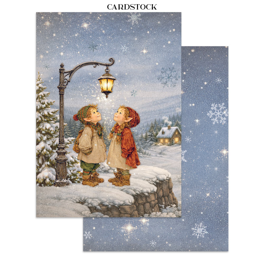 Junk journal Silent night