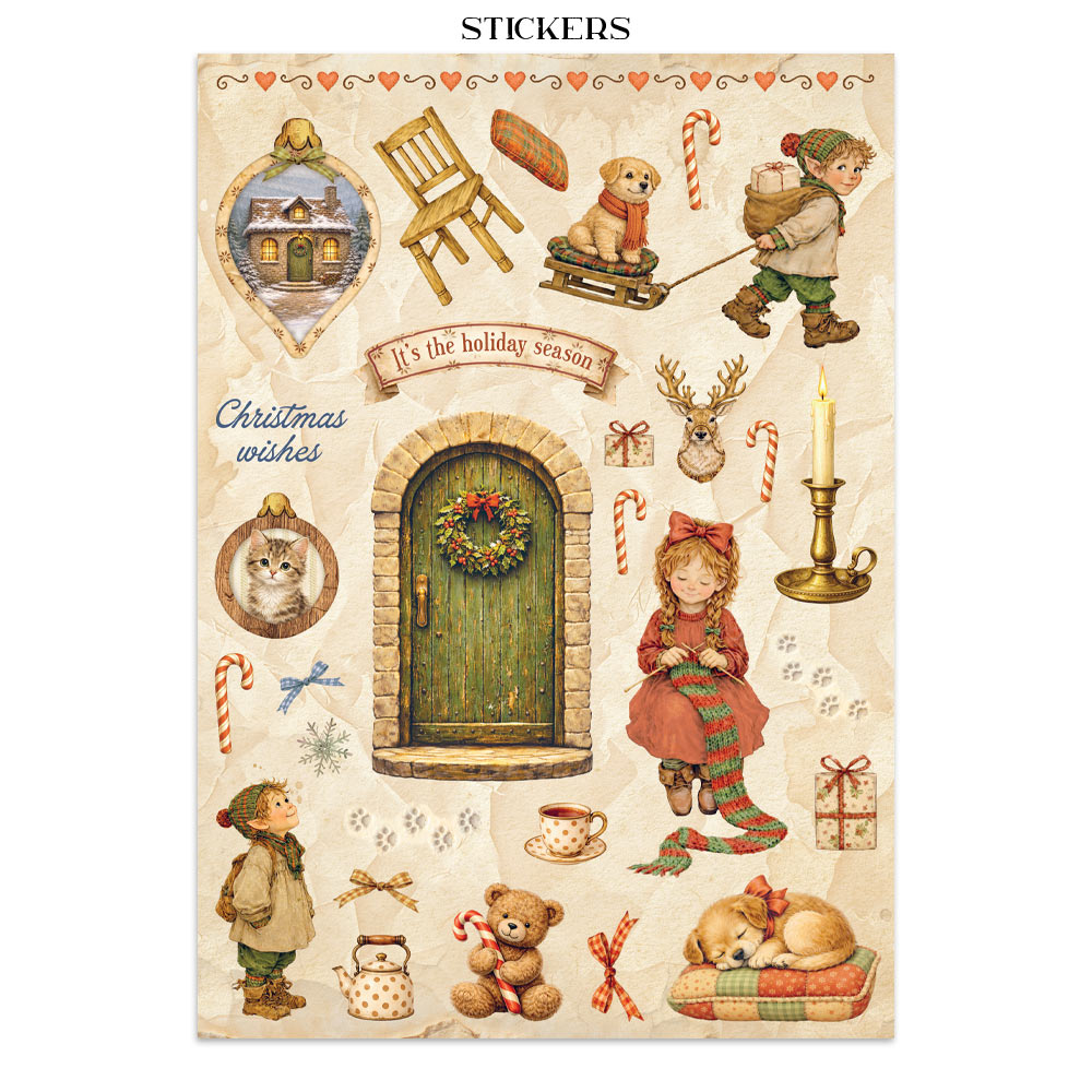 Junk journal Silent night