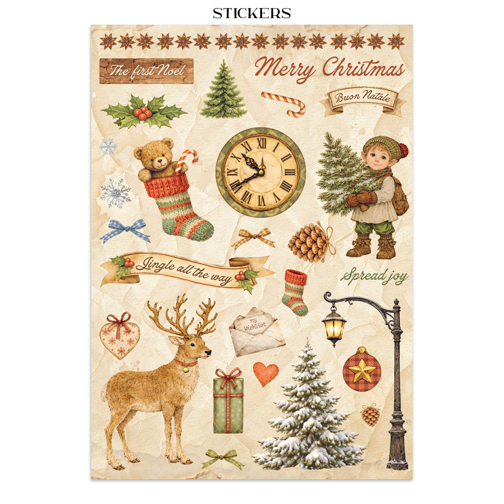 Junk journal Silent night