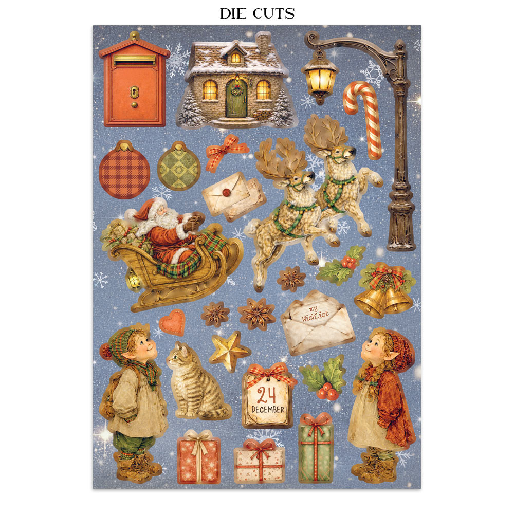 Junk journal Silent night