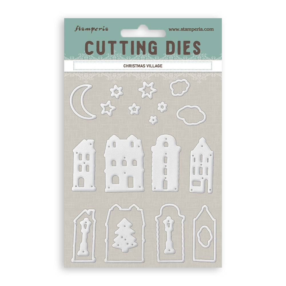 Cutting dies A6 Christmas villaggio