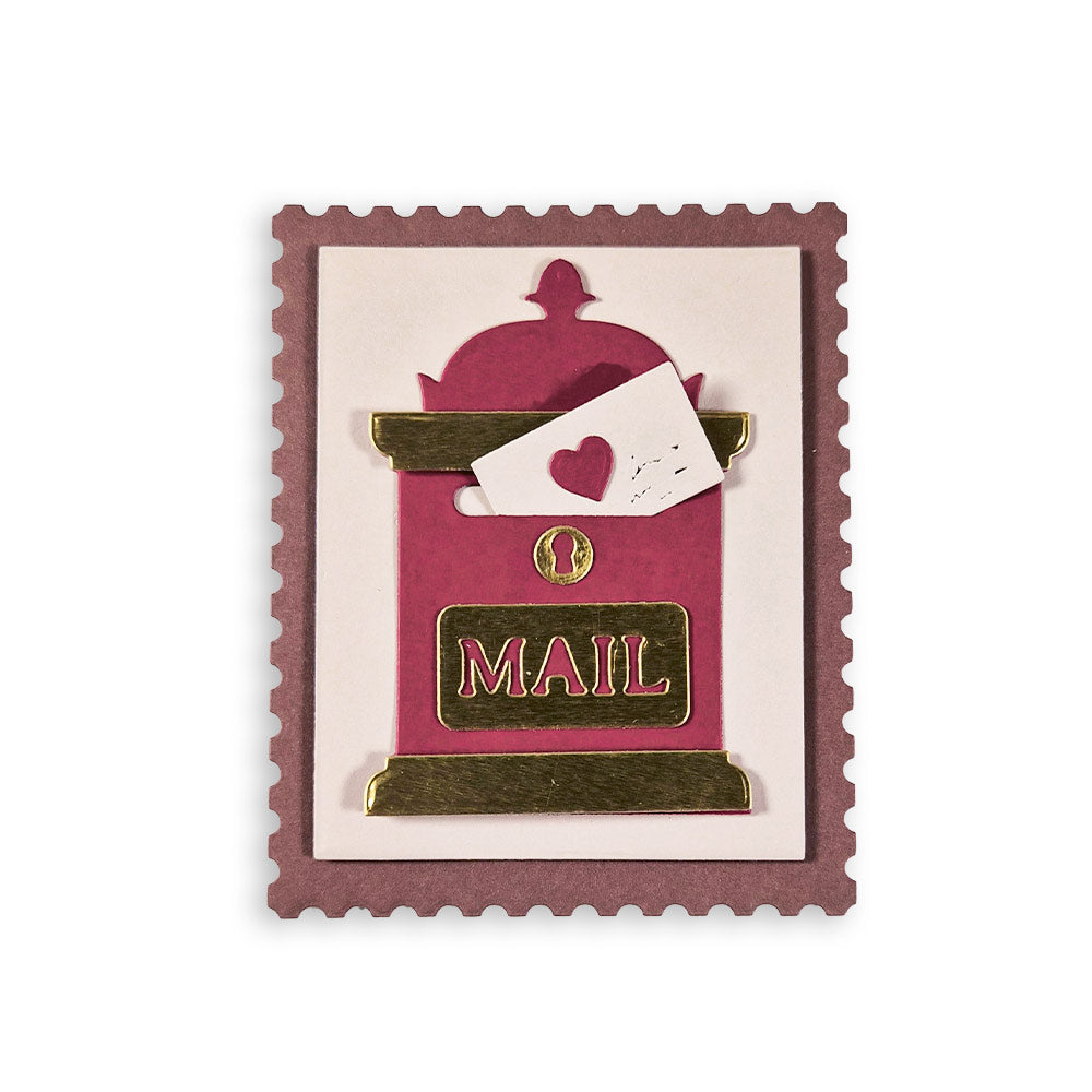 Cutting dies A6 Christmas Messaggio