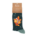 Calzini super soffici -uomo- 'Clowning Around' - verde, pesciolino