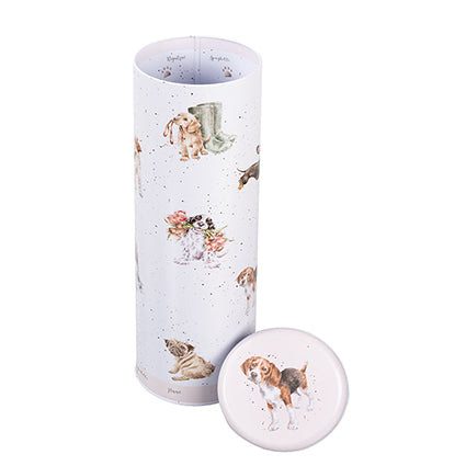 'A dog life' Spaghetti tin- barattolo lungo porta-spaghetti (e non solo)- cagnolini
