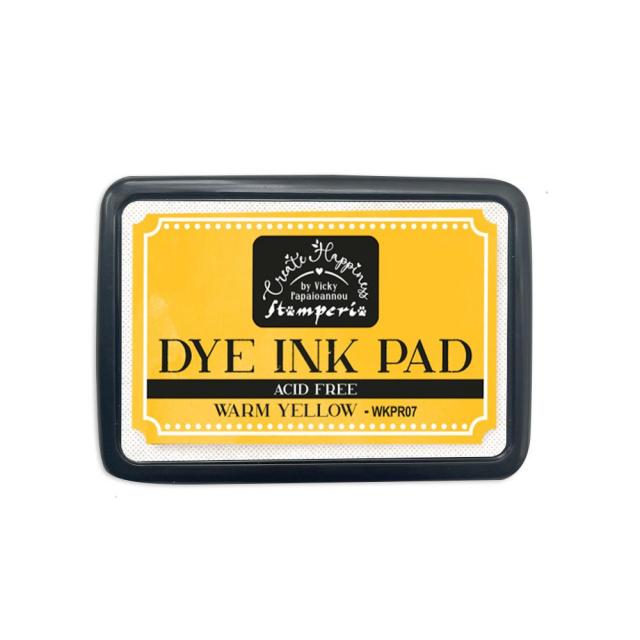 Dye ink pad Warm yellow