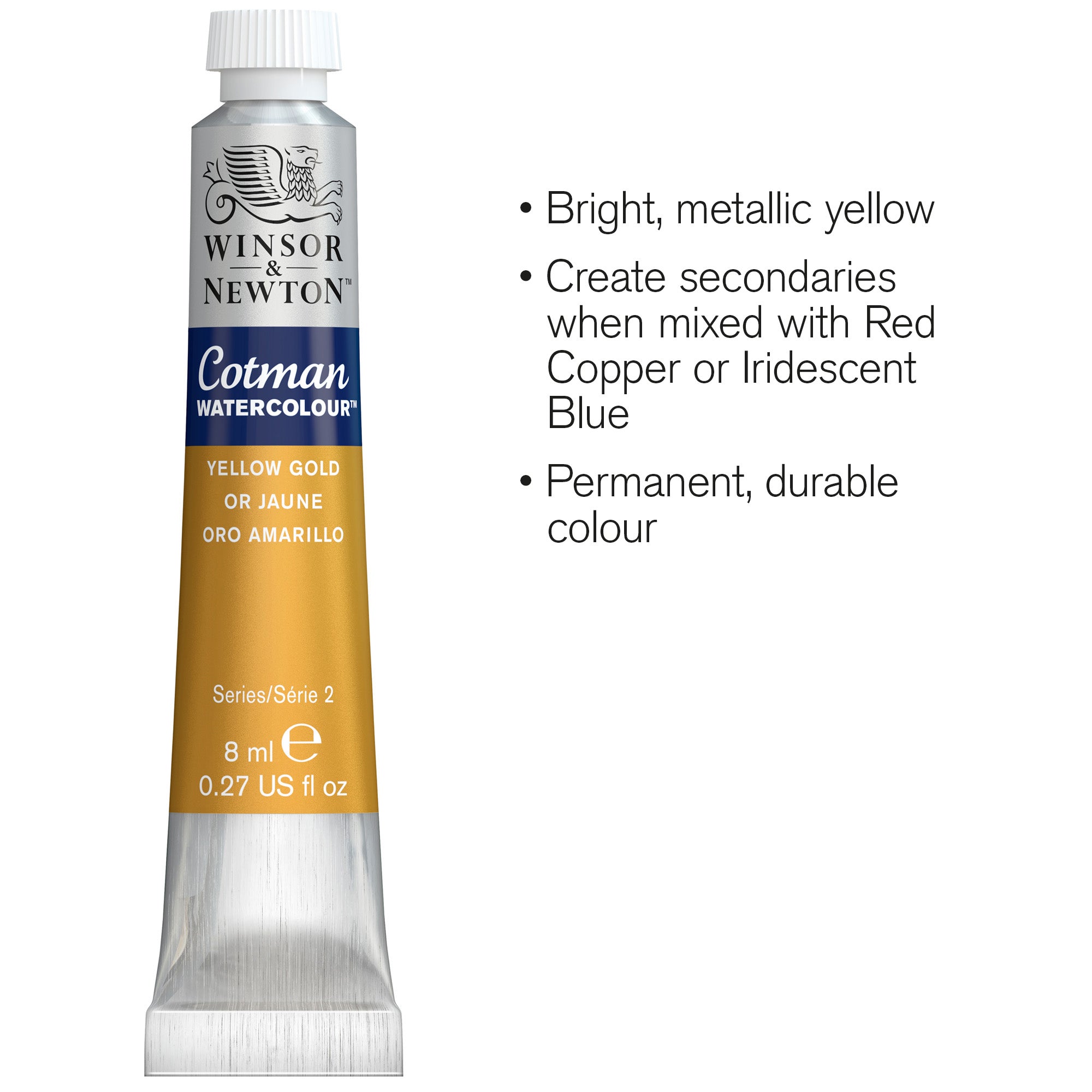 Acquerello Cotman 8ml Oro metallico