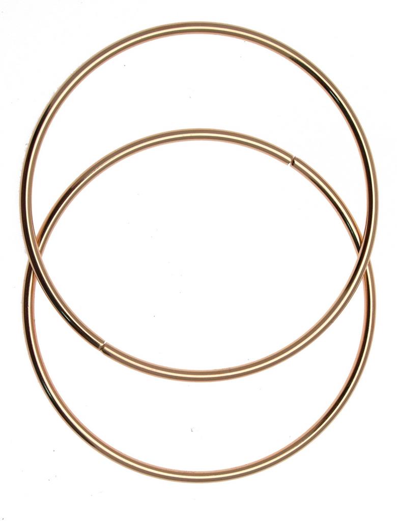 Manici metallo per borse oro