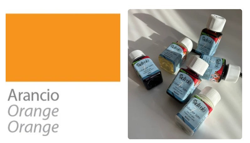Divolo arancio n.3 Colore per vetro  - 50ml