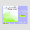 Set 5 fogli 56x76cm carta Artistico Fabriano Extra white 300gr grana GROSSA