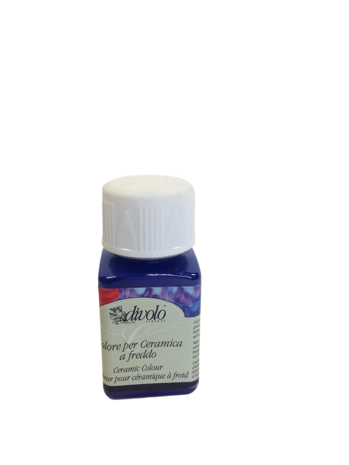 Divolo celeste n.6 Colore per ceramica a freddo - 50ml
