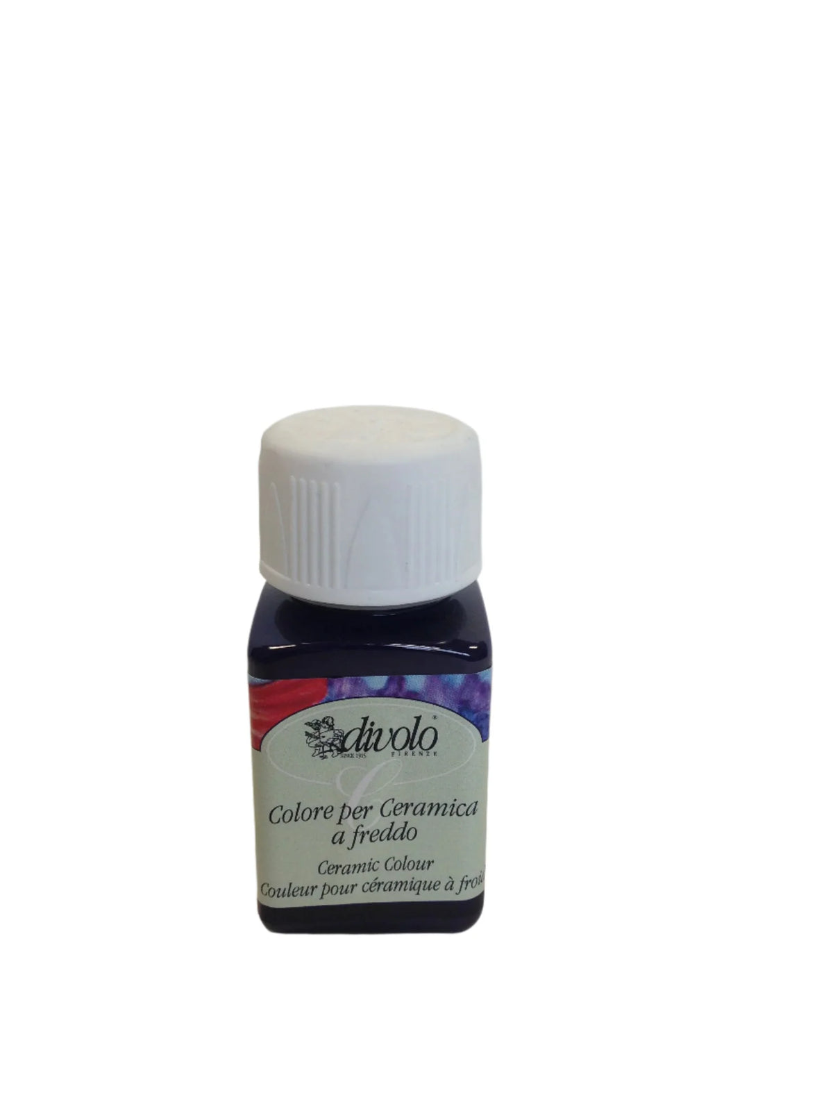 Divolo viola n.12 Colore per ceramica a freddo - 50ml