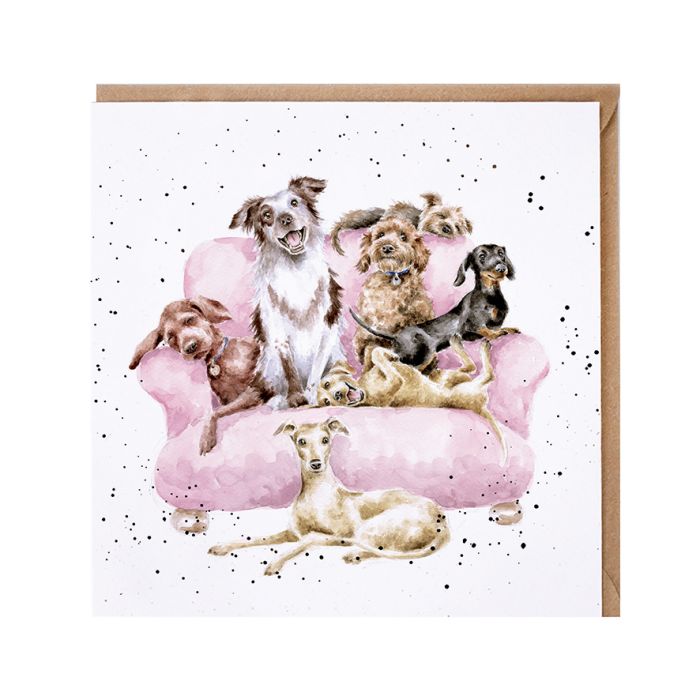 Biglietto 'movie night'  - cagnolini card
