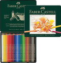 Polychromos set da 24 conf. metallo Faber-Castell