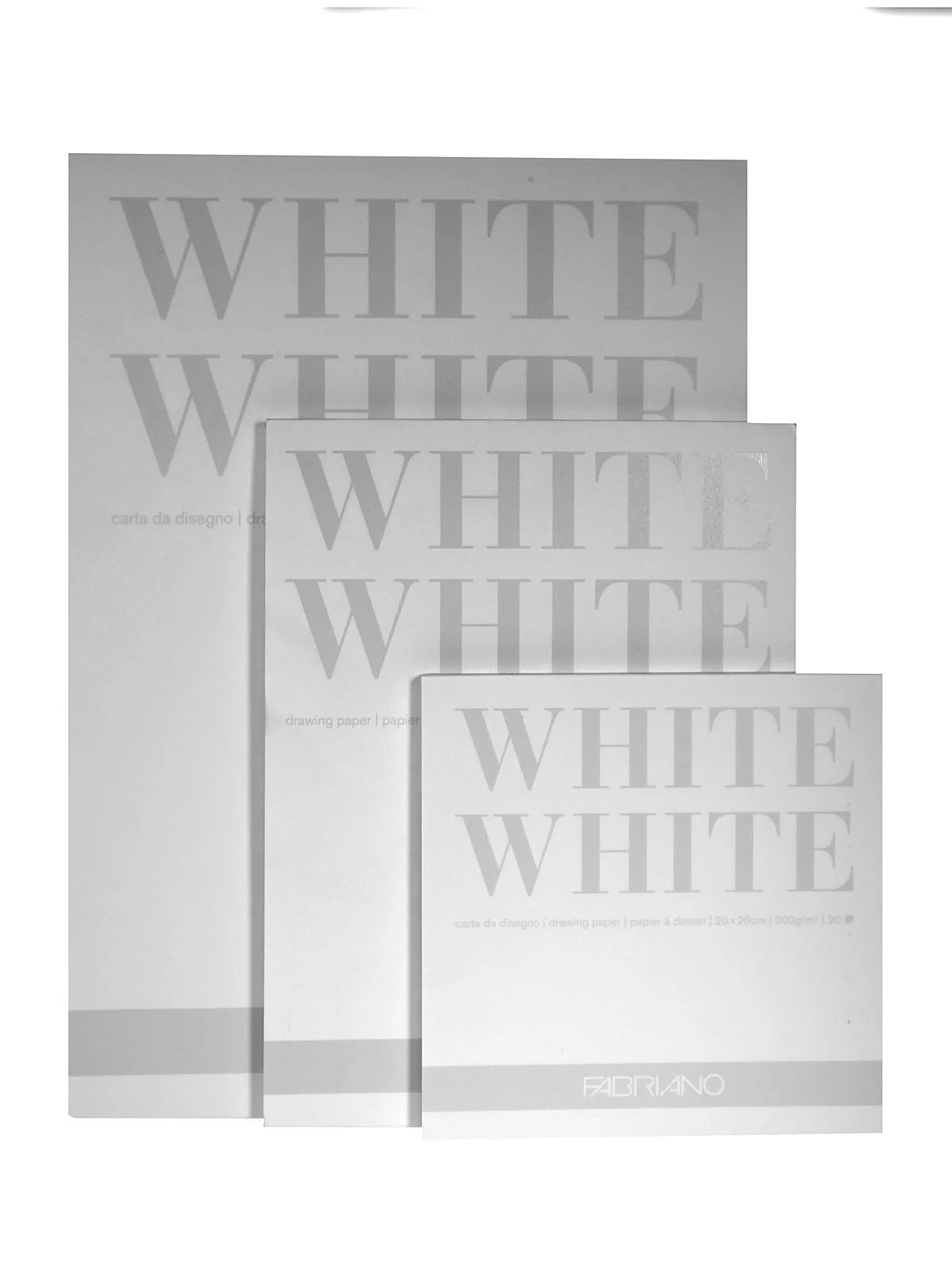 Fabriano album WHITE WHITE 300g A4