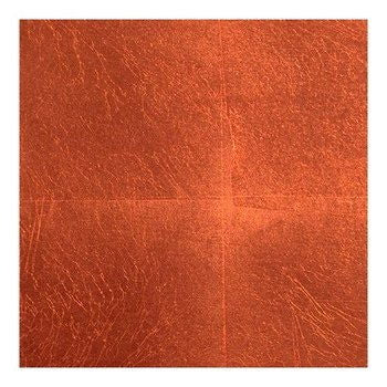 Foglia rame imitazione 14x14 cm  Divolo