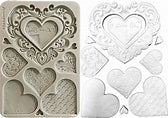Stampo silicone A5 Family cuori