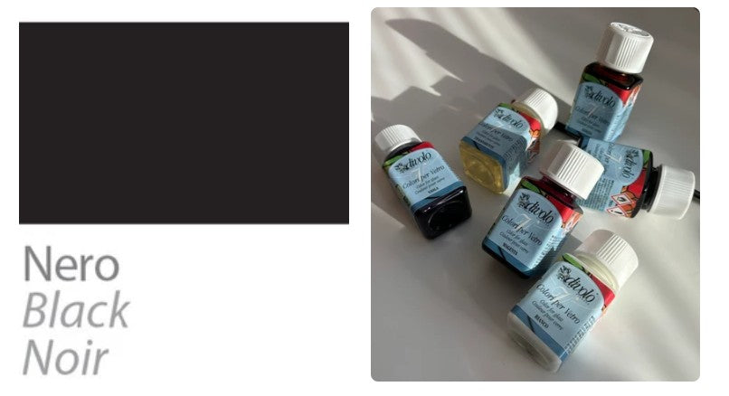 Divolo nero n.9 Colore per vetro  - 50ml