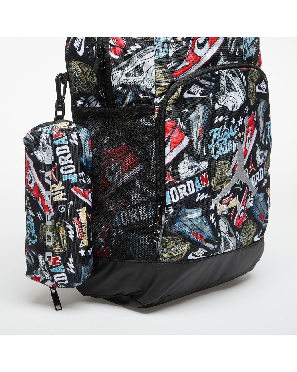 Jordan Air raid backpack logo