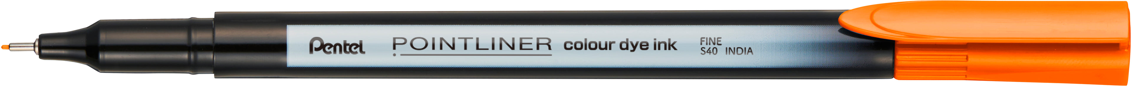 Pointliner colour dye ink orange