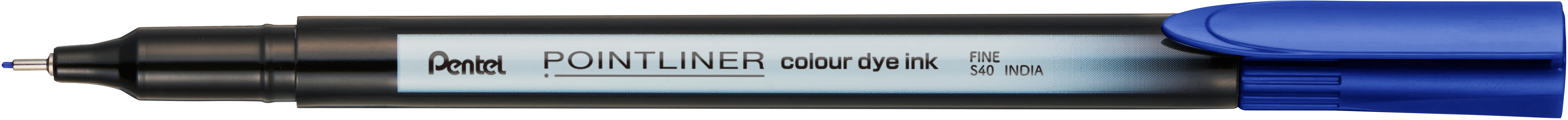 Pointliner colour dye ink Blue