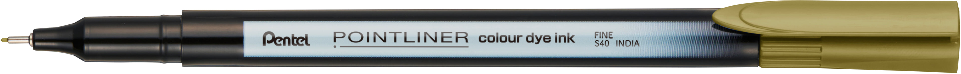 Pointliner colour dye ink Golden Brown