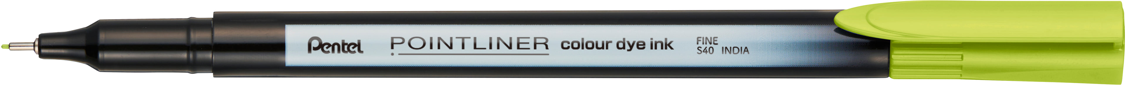 Pointliner colour dye ink Lime green