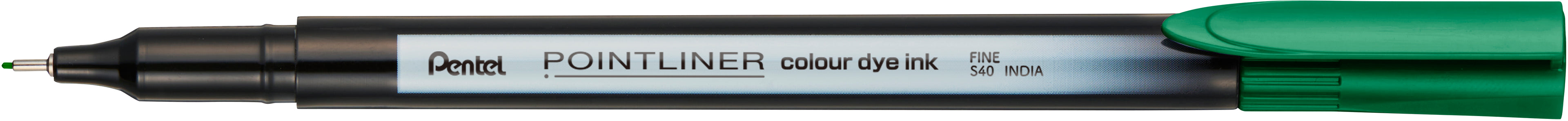 Pointliner colour dye ink green