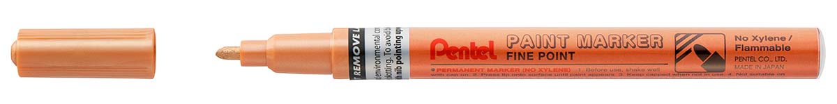 Pennarello a vernice punta fine Amiko Bronzo