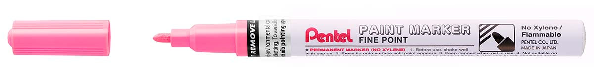 Pennarello a vernice punta fine Amiko ROSA - Pentel