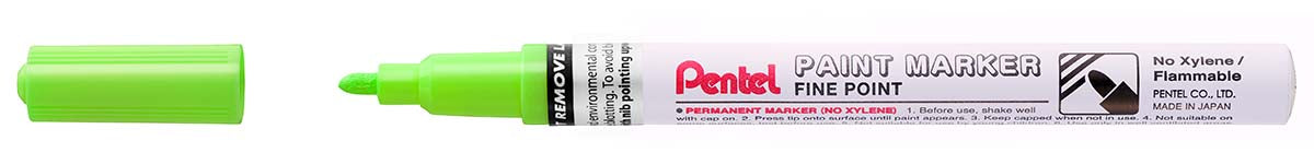 Pennarello a vernice punta fine Amiko VERDE CHIARO - Pentel