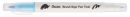 Pennarello Brush sign pen baby blue T136