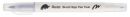 Pennarello Brush sign pen Twin Silver grey T126