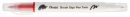 Pennarello Brush sign pen Twin rosso T102