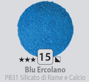Divolo Blu Ercolano n.15 Pigmenti in polvere -125ml