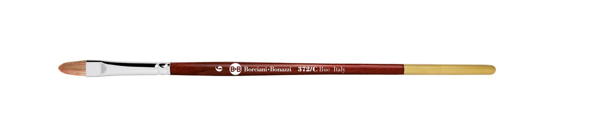 B-B Pennello -372/C- n.1 BUE chiaro lingua di gatto manico corto