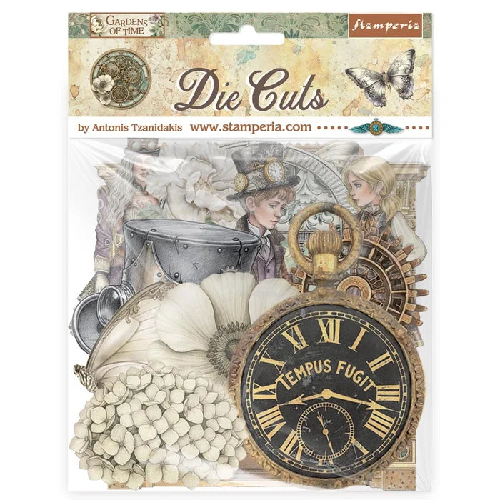 Die cuts Gardens of time