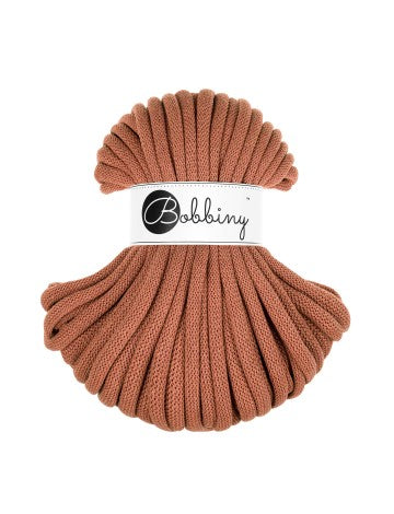 Bobbiny corda intrecciata 9mm Terracotta 30m