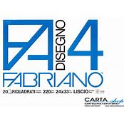 Fabriano F4 album da disegno liscio 24x33